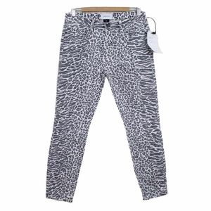Current/Elliott Stiletto Leopard Warpe Skinny Jean